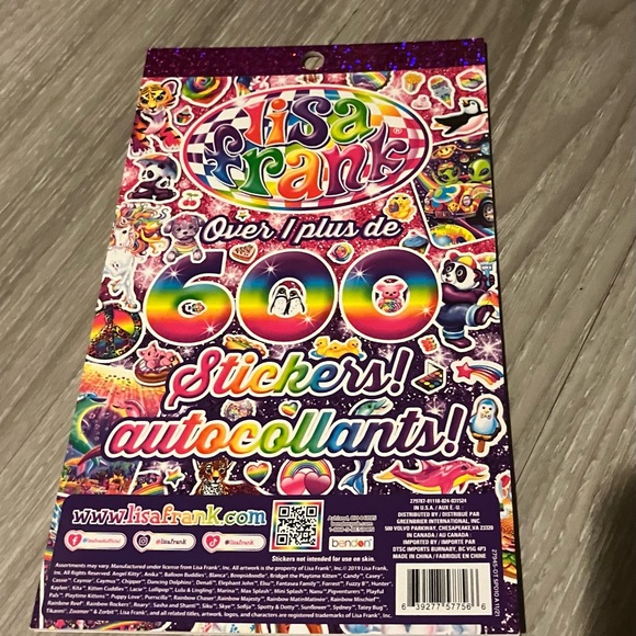 Lisa Frank sticker book-NWT - Picture 2 of 2